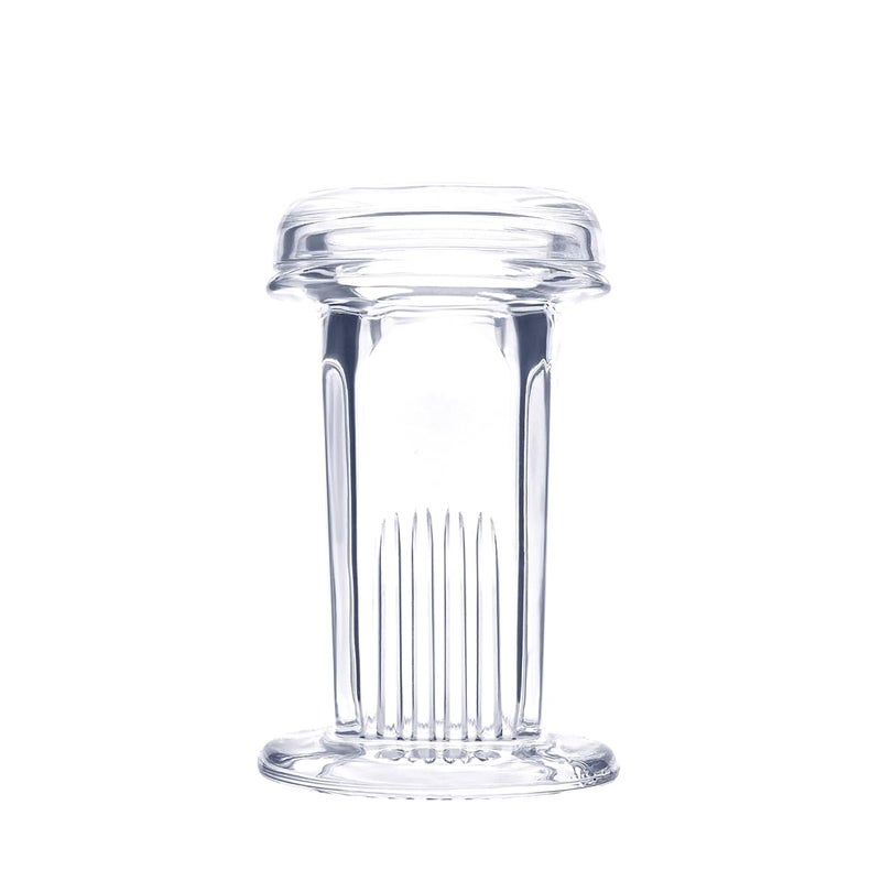 Dinglab Glass Coplin Jar with Lid,Microscope Slide Staining Kit for Lab,Slide Staining Trough,Lab Grade Staining Equipment, Microscope Accessories (5 Slides Capacity) - Image 1